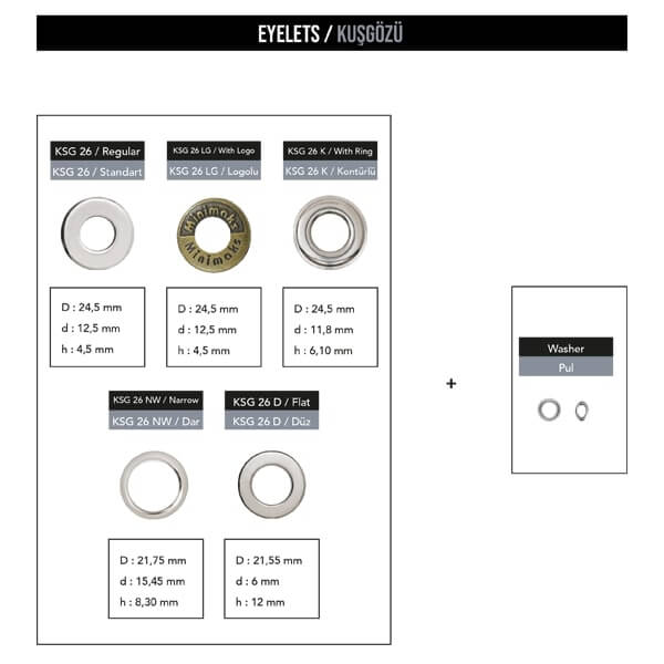  - Eyelet, KSG 26