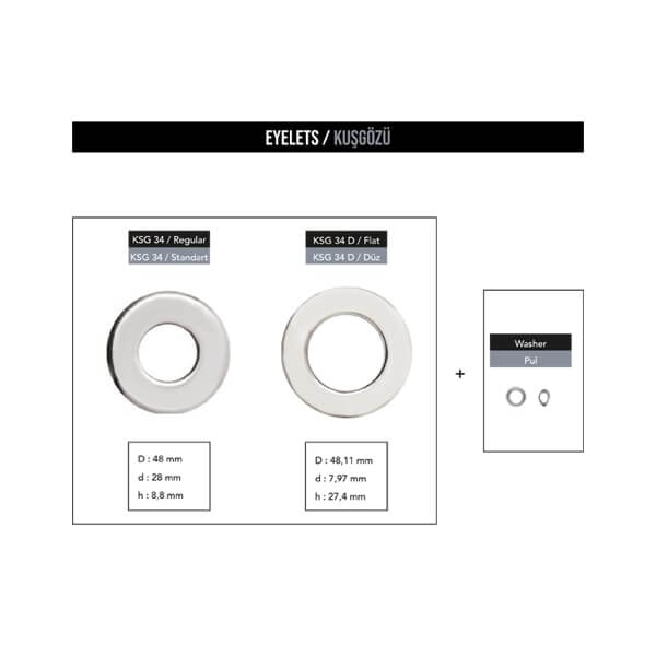  - Eyelet, KSG 34