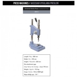  - Universal stroke press, DEP-2